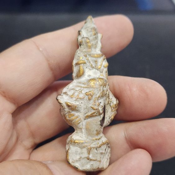 พระท้าวเวสสุวรรณบนเหล็กไหล กรุลําพูน ส่งฟรีทั่วประเทศ รูปที่ 3