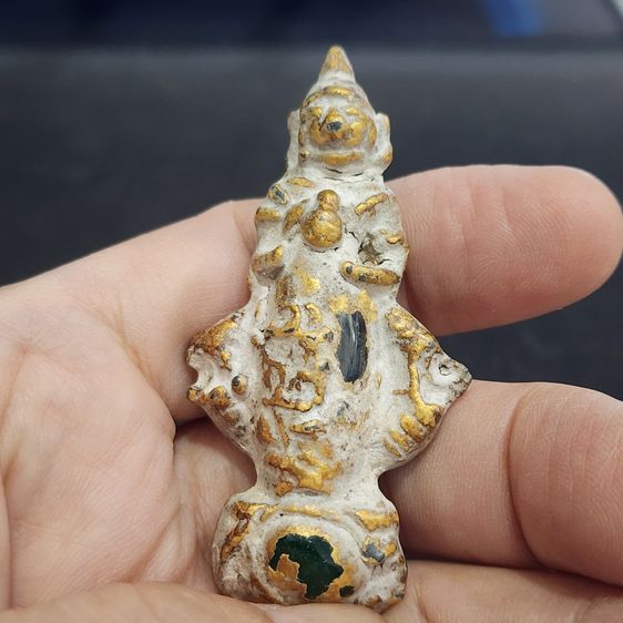 พระท้าวเวสสุวรรณบนเหล็กไหล กรุลําพูน ส่งฟรีทั่วประเทศ รูปที่ 7