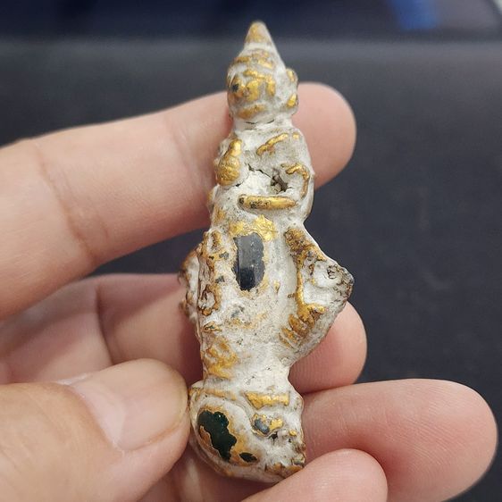 พระท้าวเวสสุวรรณบนเหล็กไหล กรุลําพูน ส่งฟรีทั่วประเทศ รูปที่ 2