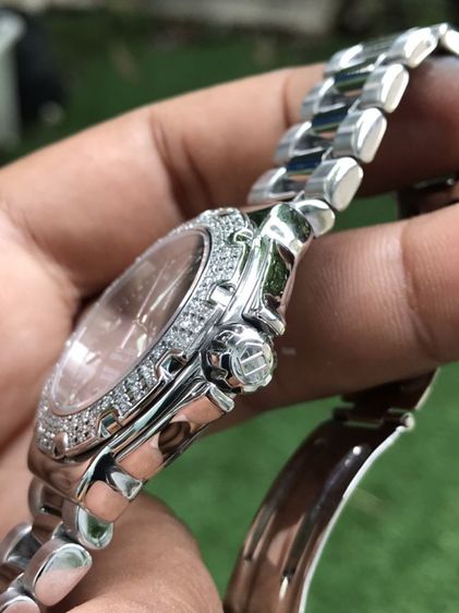 Tag Heuer F1 Quartz Diamond 120  Grey Dail WAC1218(Boy Size)🇨🇭🇨🇭 รูปที่ 9