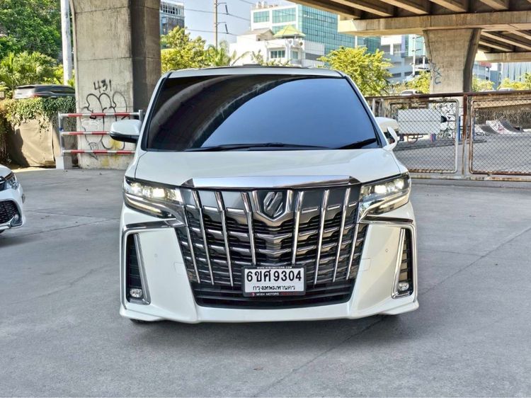 รถ Toyota Alphard 2.5 S C-Package สี ขาว