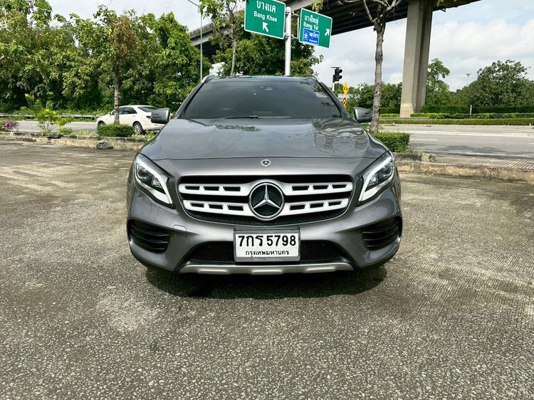 Mercedes-Benz GLA-Class 2018 GLA250 Utility-car เบนซิน ไม่ติดแก๊ส เกียร์อัตโนมัติ เทา รูปที่ 3