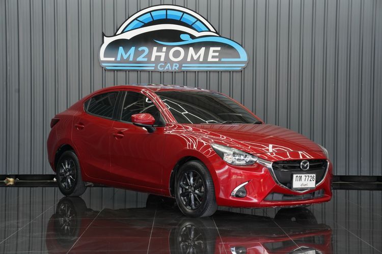 Mazda Mazda 2 2018 1.3 High Connect Sedan เบนซิน เกียร์อัตโนมัติ แดง รูปที่ 3