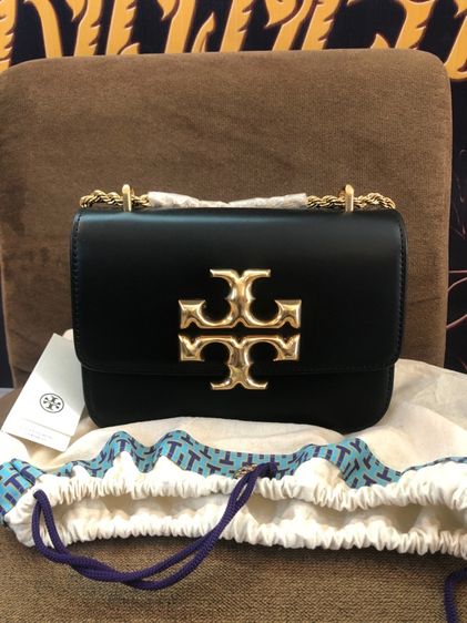 ไม่ระบุ ดำ หนังแท้ กระเป๋า Tory Burch 