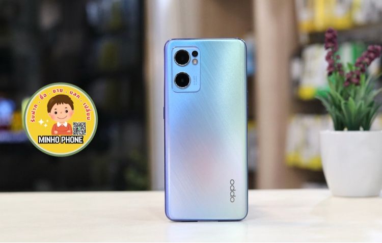 📱OPPO Reno 7 5G 256GB สีฟ้า  รูปที่ 2