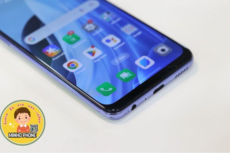 📱OPPO Reno 7 5G 256GB สีฟ้า  รูปที่ 3