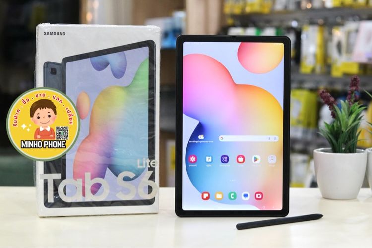 Samsung 64 GB Galaxy Tab S6 Lite SIM 64GB สี Gray