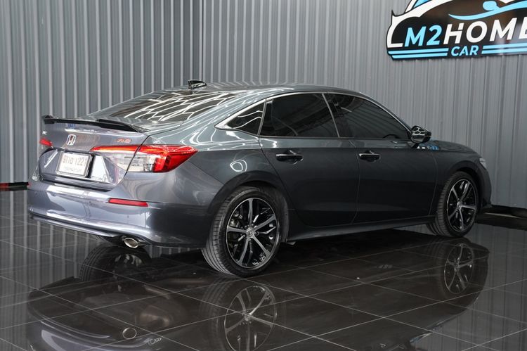 Honda Civic 2022 2.0 eHEV RS Sedan ไฮบริด เกียร์อัตโนมัติ เทา รูปที่ 4
