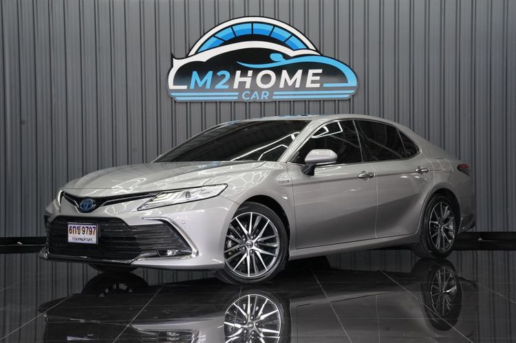Toyota Camry 2022 2.5 HEV Premium Sedan ไฮบริด เกียร์อัตโนมัติ เทา