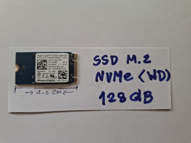 SSD M.2  128 gb 3.0  ( สั้น )