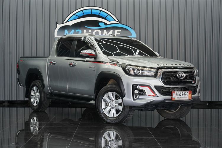 Toyota Hilux Revo 2018 2.8 G Prerunner Pickup ดีเซล เกียร์อัตโนมัติ เทา รูปที่ 3