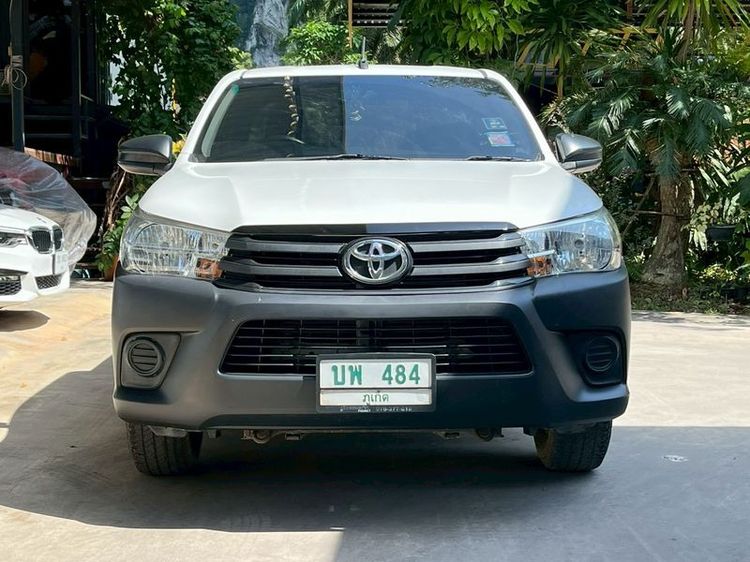 Toyota Hilux Revo 2018 2.4 J Pickup ดีเซล ไม่ติดแก๊ส เกียร์ธรรมดา ขาว รูปที่ 2