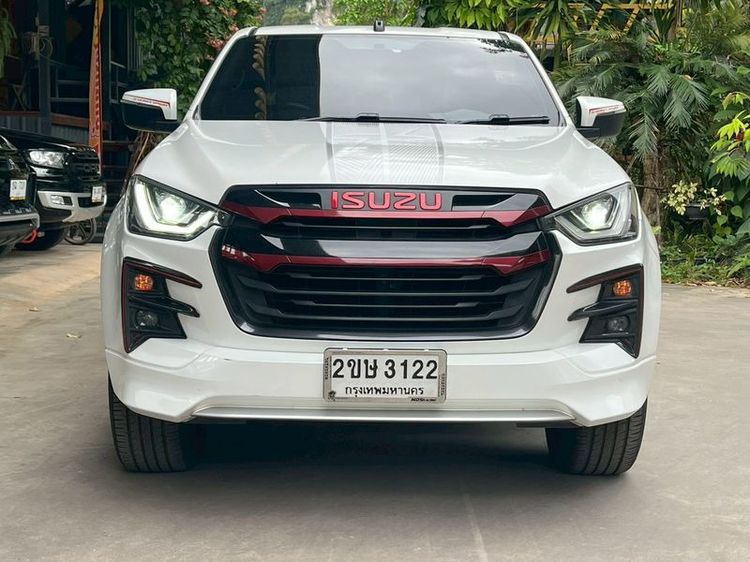 Isuzu D-MAX 2021 1.9 Hi-Lander X-Series Pickup ดีเซล ไม่ติดแก๊ส เกียร์ธรรมดา ขาว รูปที่ 2