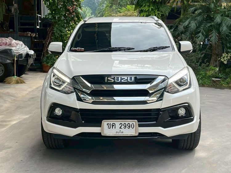 Isuzu MU-X 2019 1.9 Utility-car ดีเซล ไม่ติดแก๊ส เกียร์อัตโนมัติ ขาว รูปที่ 3