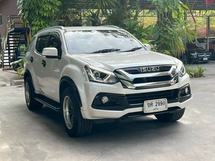 Isuzu MU-X 2019 1.9 Utility-car ดีเซล ไม่ติดแก๊ส เกียร์อัตโนมัติ ขาว รูปที่ 4