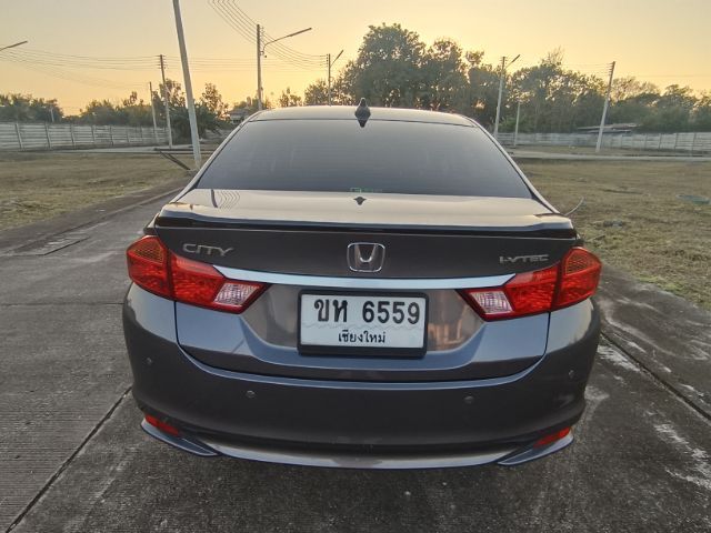 Honda City 2015 1.5 S i-VTEC Sedan เบนซิน ไม่ติดแก๊ส เกียร์อัตโนมัติ เทา รูปที่ 3