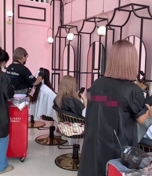 เซ้งร้านเสริมสวย อ่อนนุช 41 ริมถนน หน้าโครงการ The Master  (ม้าสีทองอยู่ด้านหน้า) ตึกโดดเด่น รูปที่ 7
