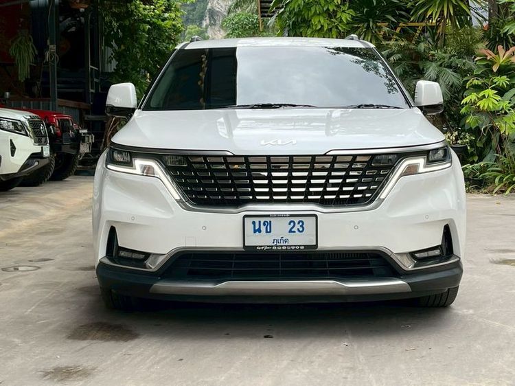 Kia Carnival 2023 2.2 EX Utility-car ดีเซล ไม่ติดแก๊ส เกียร์อัตโนมัติ ขาว รูปที่ 3