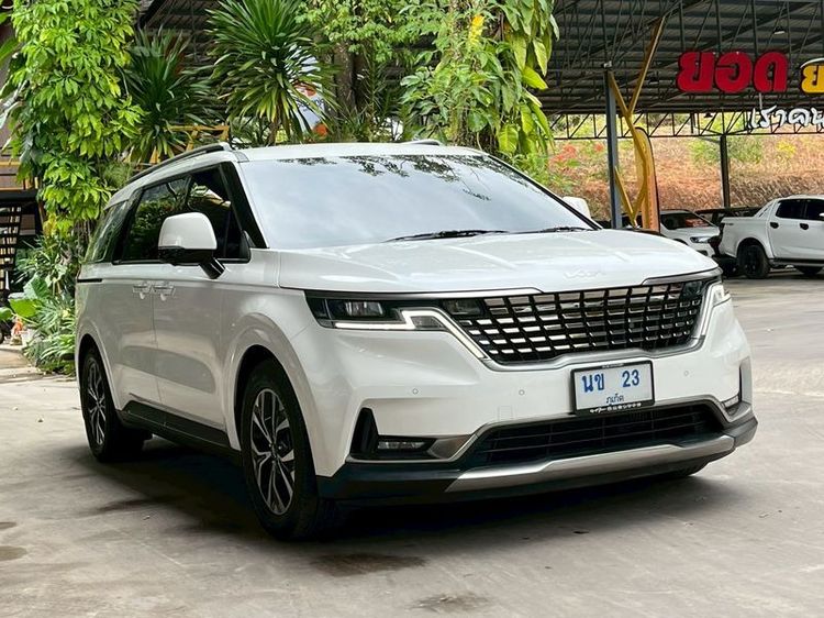Kia Carnival 2023 2.2 EX Utility-car ดีเซล ไม่ติดแก๊ส เกียร์อัตโนมัติ ขาว รูปที่ 4