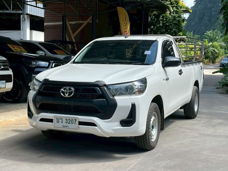 Toyota Hilux Revo 2023 2.4 Z Edition Entry Pickup ดีเซล ไม่ติดแก๊ส เกียร์ธรรมดา ขาว รูปที่ 2
