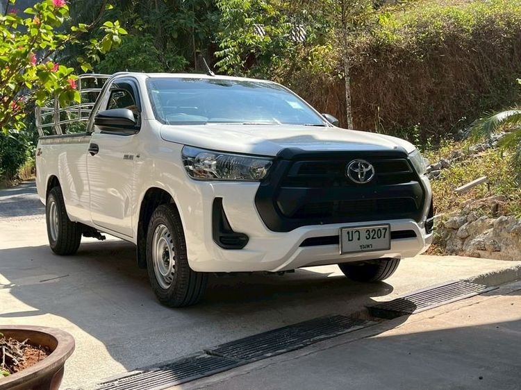Toyota Hilux Revo 2023 2.4 Z Edition Entry Pickup ดีเซล ไม่ติดแก๊ส เกียร์ธรรมดา ขาว รูปที่ 4