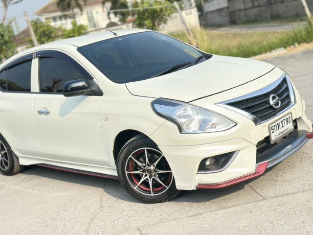 Nissan Almera 2016 1.2 E Sedan เบนซิน ไม่ติดแก๊ส เกียร์อัตโนมัติ ขาว