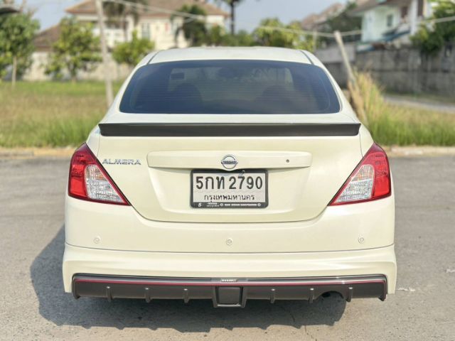Nissan Almera 2016 1.2 E Sedan เบนซิน ไม่ติดแก๊ส เกียร์อัตโนมัติ ขาว รูปที่ 3