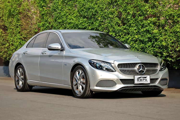Mercedes-Benz C-Class 2016 C350 Sedan ไฮบริด ไม่ติดแก๊ส เกียร์อัตโนมัติ เทา รูปที่ 4
