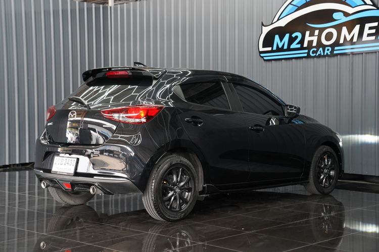 Mazda Mazda 2 2022 1.3 Skyactiv-G S Leather Sports Sedan เบนซิน เกียร์อัตโนมัติ ดำ รูปที่ 4