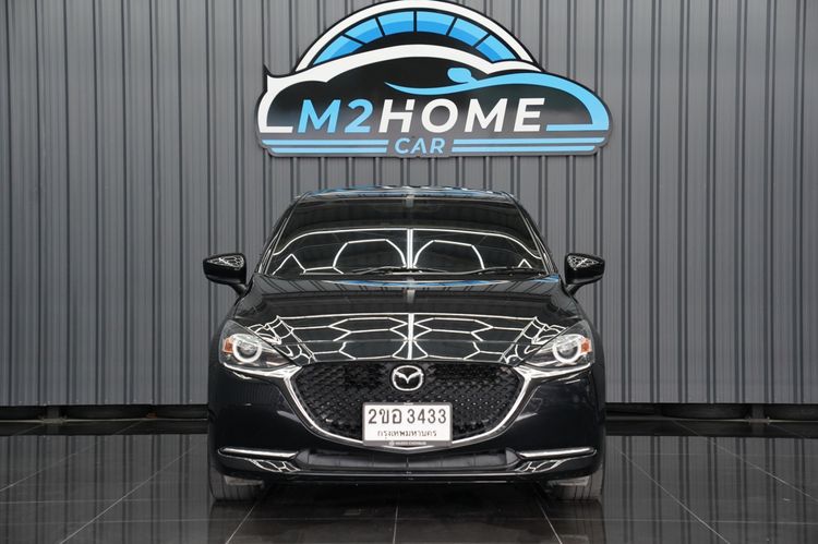 Mazda Mazda 2 2022 1.3 Skyactiv-G S Leather Sports Sedan เบนซิน เกียร์อัตโนมัติ ดำ รูปที่ 2