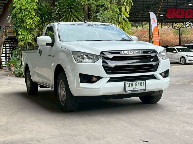 Isuzu D-MAX 2021 1.9 S Pickup ดีเซล ไม่ติดแก๊ส เกียร์ธรรมดา ขาว รูปที่ 3