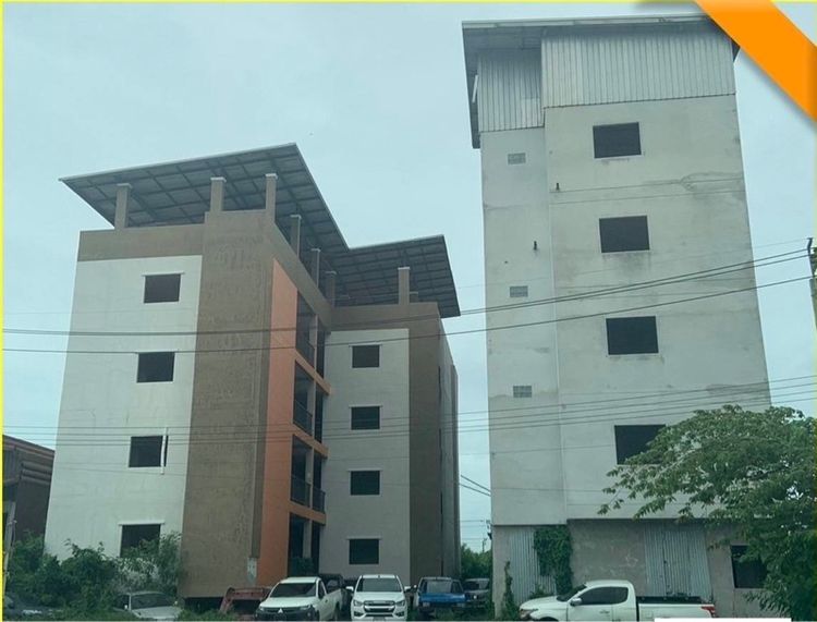 ขายที่ดินพร้อมอพาร์ทเม้นกำลังสร้าง