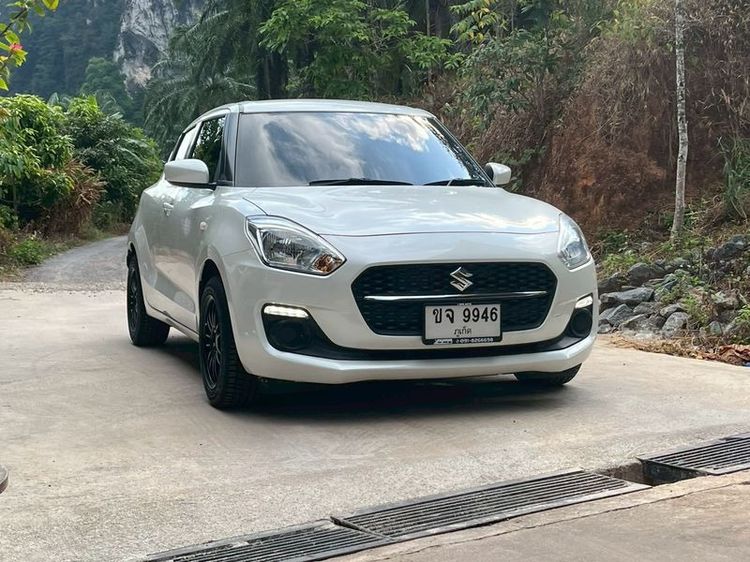 Suzuki Swift 2022 1.2 GL Sedan เบนซิน ไม่ติดแก๊ส เกียร์อัตโนมัติ ขาว รูปที่ 4