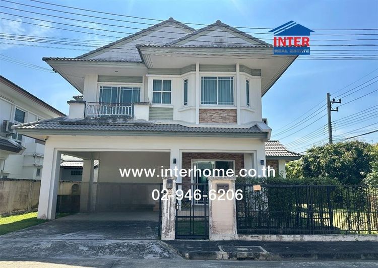 บ้านเดี่ยว 2 ชั้น 81.6 ตร.ว. หมู่บ้านธัญญาภิรมย์ วงแหวน-ธัญบุรี คลอง5 ถนนรังสิต-นครนายก ธัญบุรี ปทุมธานี รูปที่ 2