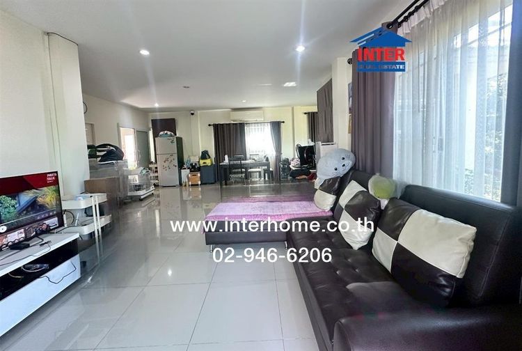 บ้านเดี่ยว 2 ชั้น 81.6 ตร.ว. หมู่บ้านธัญญาภิรมย์ วงแหวน-ธัญบุรี คลอง5 ถนนรังสิต-นครนายก ธัญบุรี ปทุมธานี รูปที่ 3