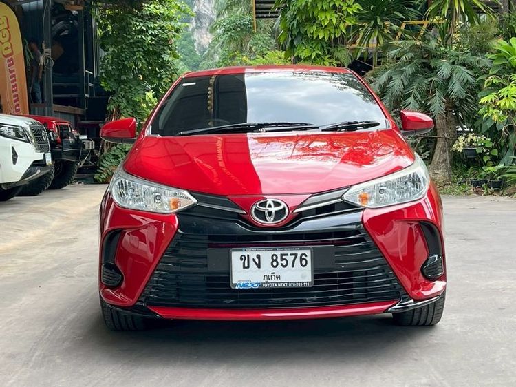 Toyota Yaris ATIV 2020 1.2 Entry Sedan เบนซิน ไม่ติดแก๊ส เกียร์อัตโนมัติ แดง รูปที่ 2