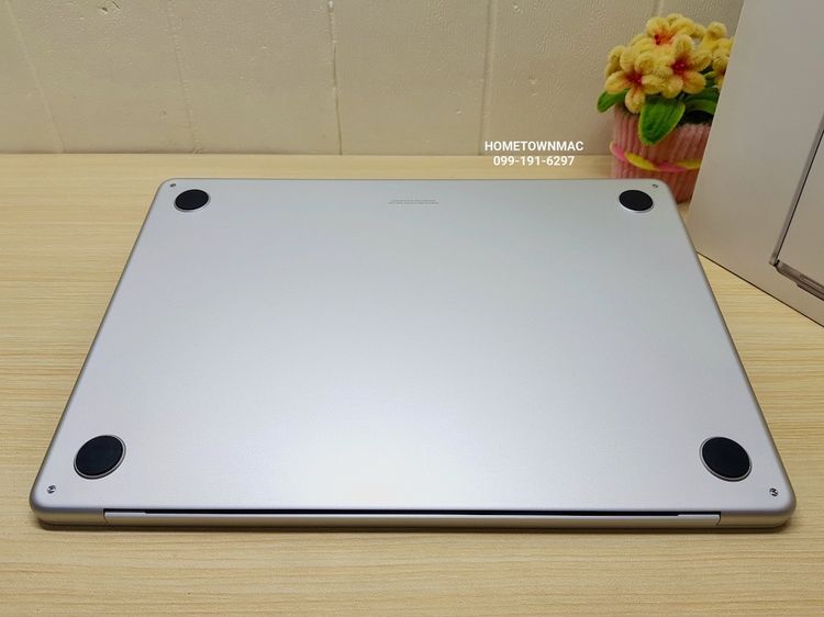 MacbookAir (Retina13-inch, 2025) M4 10-Core CPU 10-Core GPU SSD 512Gb Ram 16Gb Silver สวย ใช้น้อย ชาร์จ 34ไซเคิล มีประกัน รูปที่ 9