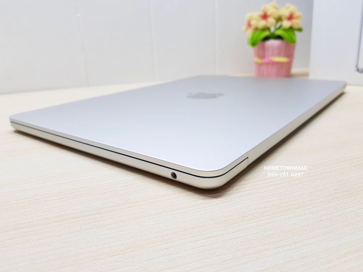 MacbookAir (Retina13-inch, 2025) M4 10-Core CPU 10-Core GPU SSD 512Gb Ram 16Gb Silver สวย ใช้น้อย ชาร์จ 34ไซเคิล มีประกัน รูปที่ 6