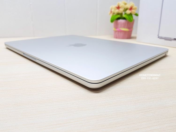 MacbookAir (Retina13-inch, 2025) M4 10-Core CPU 10-Core GPU SSD 512Gb Ram 16Gb Silver สวย ใช้น้อย ชาร์จ 34ไซเคิล มีประกัน รูปที่ 5