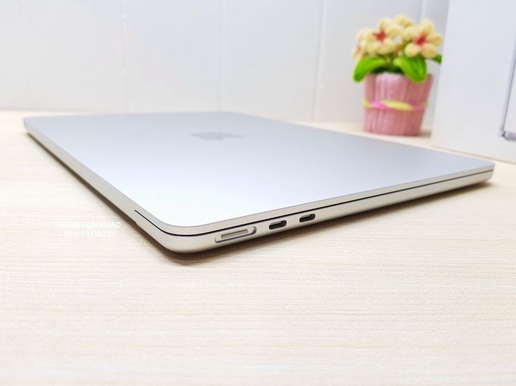 MacbookAir (Retina13-inch, 2025) M4 10-Core CPU 10-Core GPU SSD 512Gb Ram 16Gb Silver สวย ใช้น้อย ชาร์จ 34ไซเคิล มีประกัน รูปที่ 7