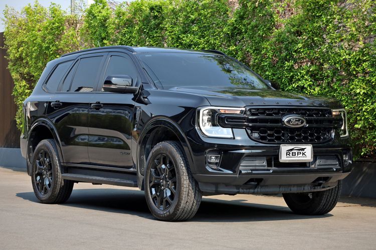 Ford Everest 2022 2.0 Turbo Sport Utility-car ดีเซล ไม่ติดแก๊ส เกียร์อัตโนมัติ ดำ รูปที่ 4