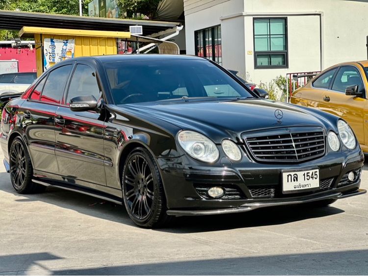 Mercedes-Benz E-Class 2008 E280 Sedan เบนซิน ไม่ติดแก๊ส เกียร์อัตโนมัติ ดำ รูปที่ 3