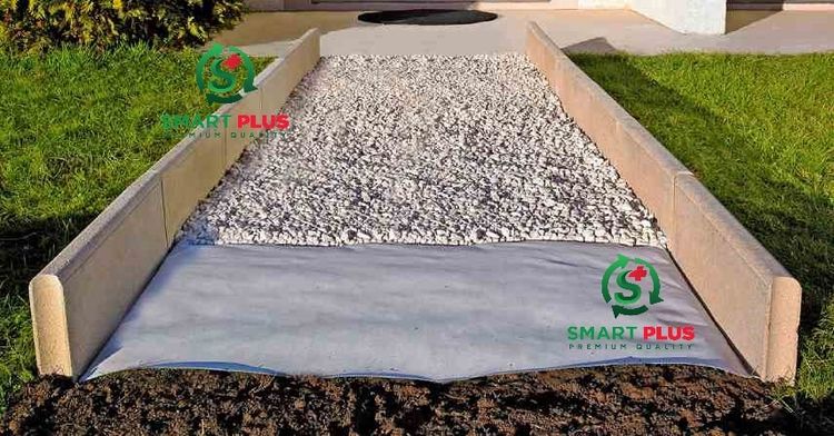 Geotextile แผ่นใยสังเคราะห์ 150กรัม กว้าง 2.0เมตร ยาว 100 เมตร ทนทาน สำหรับงานก่อสร้าง ปูรองหิน กันหญ้าขึ้น งานถนน กันดินสไลด์ งาจัดสวน รูปที่ 5