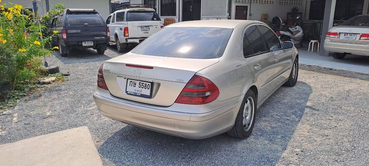 Mercedes-Benz E-Class 2002 E220 CDI Sedan ดีเซล ไม่ติดแก๊ส เกียร์อัตโนมัติ บรอนซ์ทอง รูปที่ 2