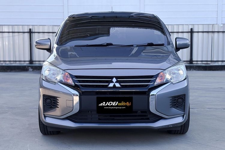 Mitsubishi Mirage 2021 1.2 ACTIVE Sedan เบนซิน ไม่ติดแก๊ส เกียร์อัตโนมัติ เทา รูปที่ 2