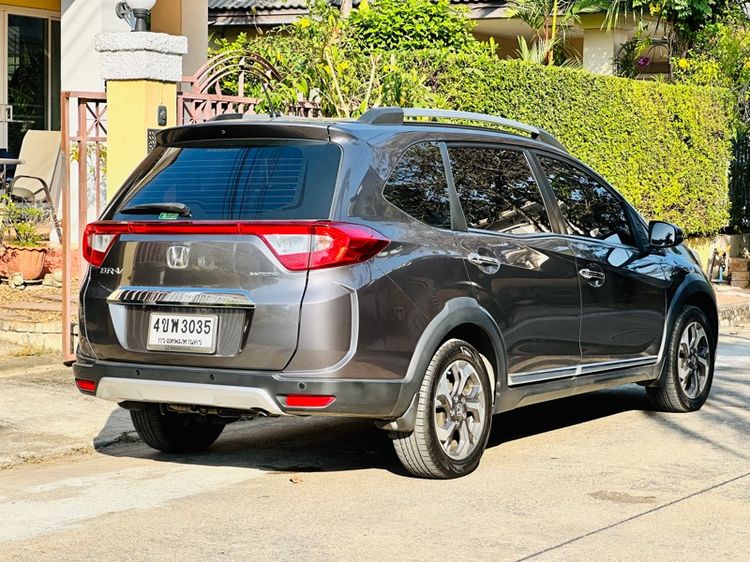 Honda BR-V 2016 1.5 SV Utility-car เบนซิน ไม่ติดแก๊ส เกียร์อัตโนมัติ เทา รูปที่ 4