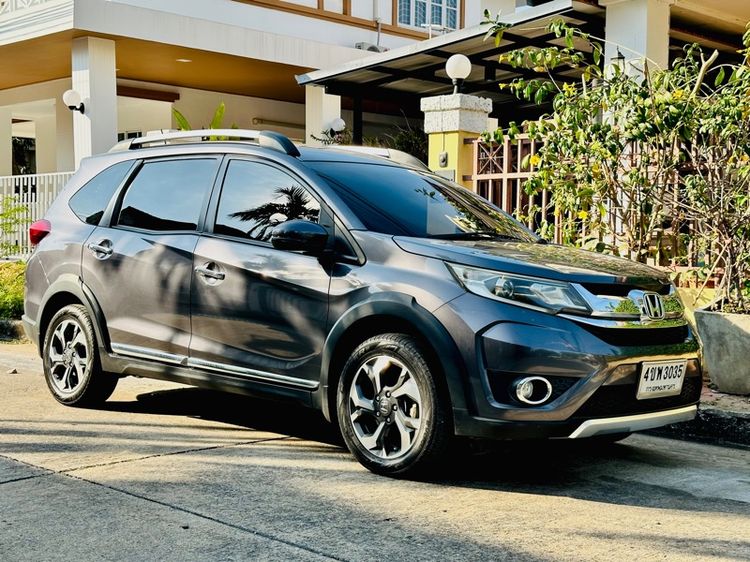 Honda BR-V 2016 1.5 SV Utility-car เบนซิน ไม่ติดแก๊ส เกียร์อัตโนมัติ เทา รูปที่ 2