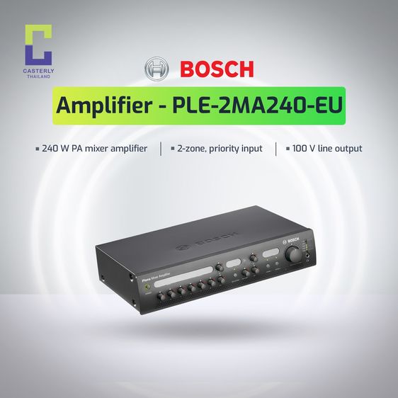 Bosch PLE-2MA240-EU — Mixer Amplifier