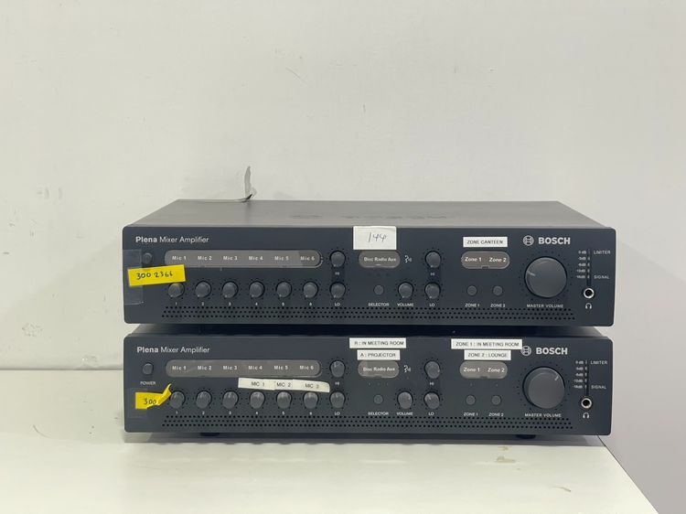 Bosch PLE-2MA240-EU — Mixer Amplifier รูปที่ 4