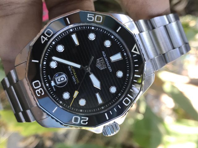 Tag Heuer Aquaracer Calibre 5 Professional 300 Black Ceramic Black Dail WBP201A🇨🇭🇨🇭
 รูปที่ 2